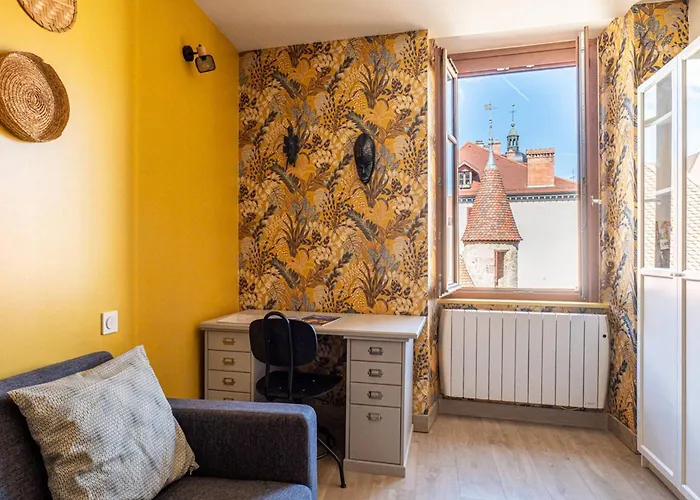 L'isle Perriere - Chambre-balcon-vue Apartment Annecy