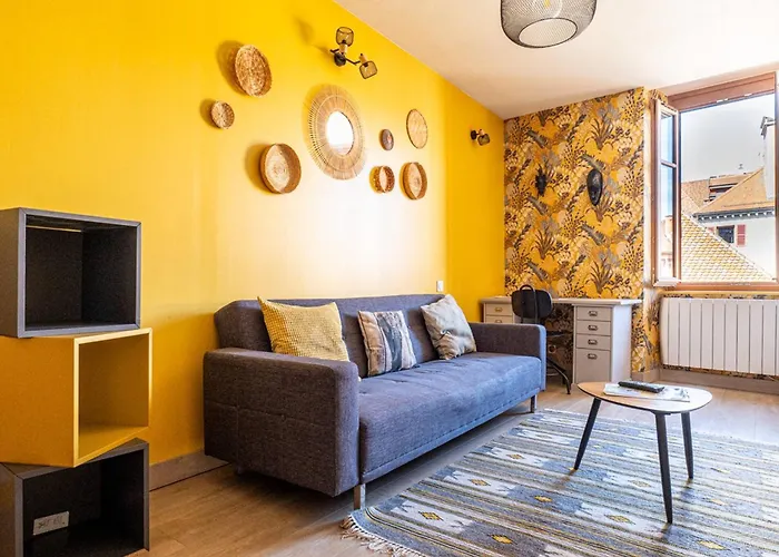 L'isle Perriere - Chambre-balcon-vue Annecy